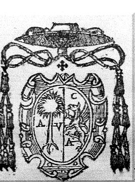 Escudo cardenalicio de Jaime Serra Borja.