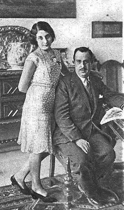 Vicente y Maria Luisa. Padre y hermana de Elena.