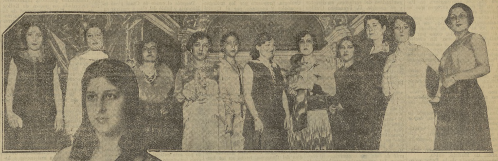 Participantes de Miss España 1930.