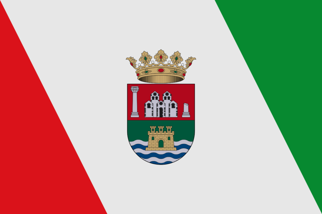 Bandera y escudo de Ador.