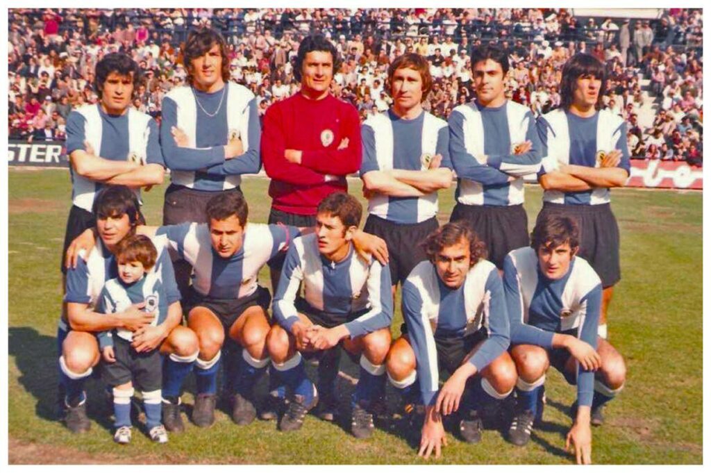 Alineación del Hércules Club de Fútbol en 1974